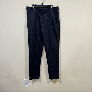 NWT COS ORGANIC COTON BIOLOGIQUE size 28 Regular trousers grey womens high rise